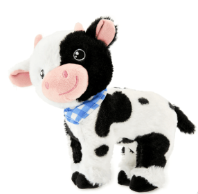 Life Cow Dog Toy, Chew Level 3