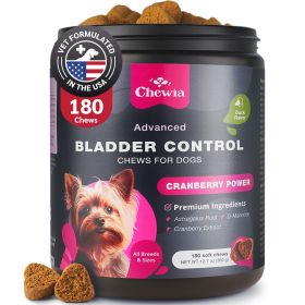 Dog UTI Treatment Dog Cranberry Supplement for Urinary Tract Bladder Kidney Health Incontinence Support Bladder Control Cranberry Chews Cranberry Supp