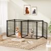 Dog Crate 63" Dog Kennel for Small Medium Dogs, Puppy Dog Playpen with Top, Pet Cage, Indoor, Black.63"L x 29.9"W x 31.9"H.