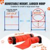 VEVOR Dog Agility Training Equipment 7 PCS Set Upgrade w/ Hurdles 2 Tunnels Ring