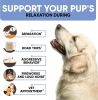 Calming Chews for Dogs with Hemp Oil Aid During Thunderstorm Separation Car Rides Hip and Joint Health Tasty Dog Calming Treats 180 Peanut Butter Flav