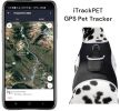 Mini Pet Finder Portable GPS GSM Puppy Tracking Device with Geo-Fence Size:L