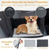 Dog Car Seat Cover for Small and Medium Dogs with Mesh Window