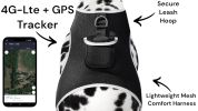 Mini Pet Finder Portable GPS GSM Puppy Tracking Device with Geo-Fence Size:L