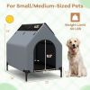 Pet House with Ventilated Windows for Indoor & Outdoor