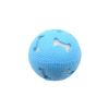 Fashion Natural Rubber Ball Pet Toy Cute Hollow Footprint Training Elastic Durable Chew Play Ball Toy for Dog and Cat