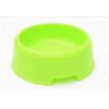 1Pc High Quality Solid Color Pet Bowls Candy-Colored Lightweight Plastic Single Bowl Small Dog Cat Pet Bowl Pet Feeding Supplies